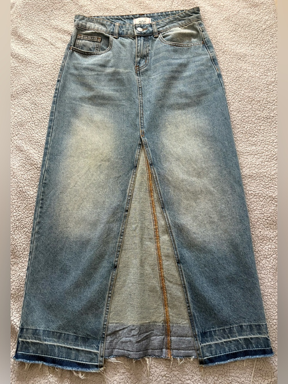 Vintage Inspired Denim Skirt
